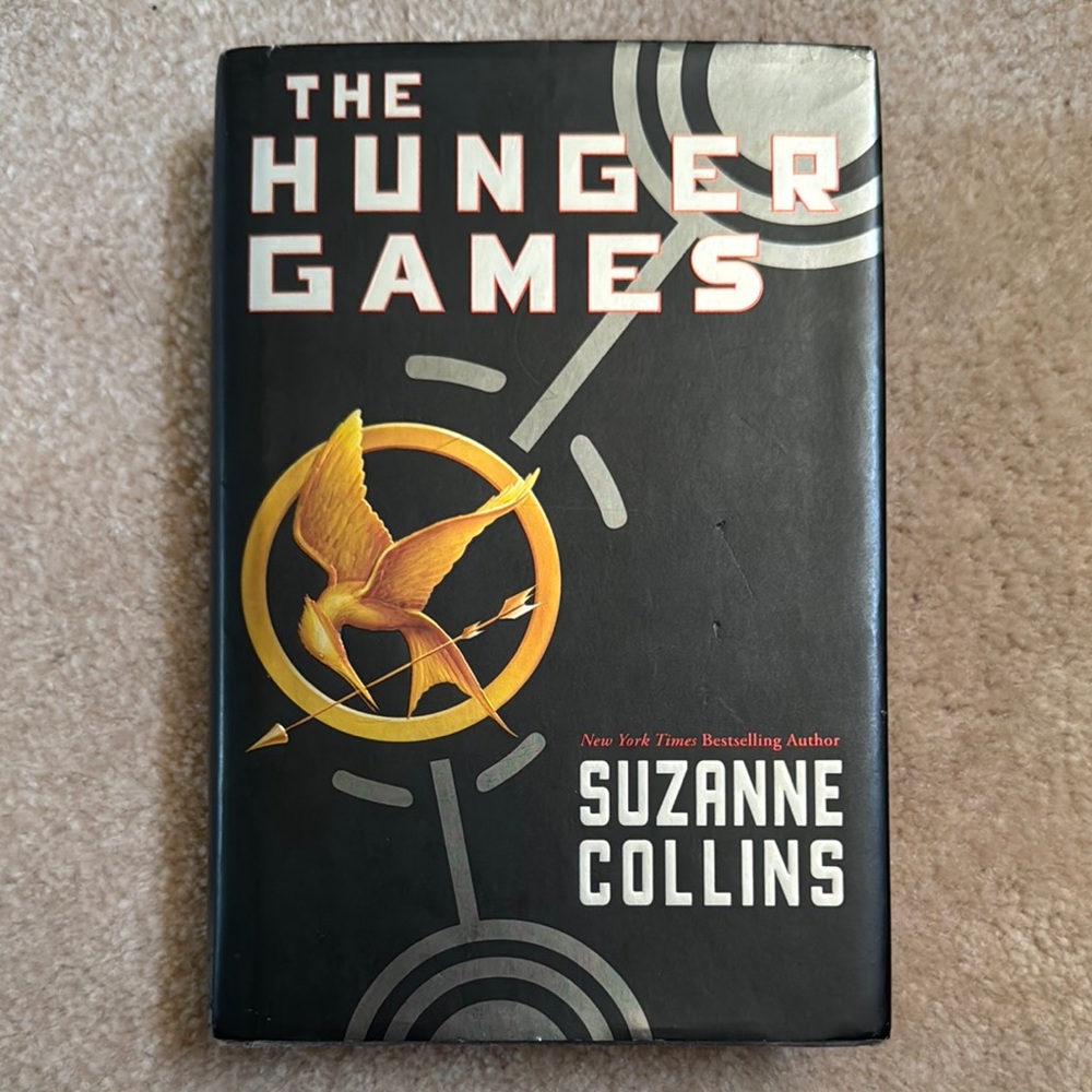 The Hunger Games by - Black and Gold Cover